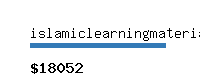 islamiclearningmaterials.com Website value calculator