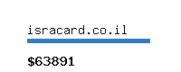 isracard.co.il Website value calculator