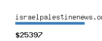 israelpalestinenews.org Website value calculator