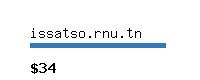 issatso.rnu.tn Website value calculator