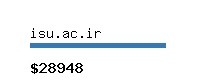 isu.ac.ir Website value calculator