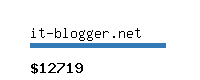 it-blogger.net Website value calculator