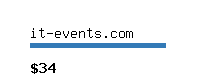 it-events.com Website value calculator