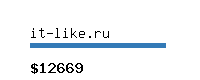 it-like.ru Website value calculator