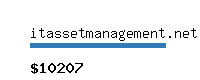 itassetmanagement.net Website value calculator