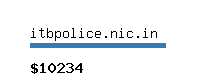 itbpolice.nic.in Website value calculator