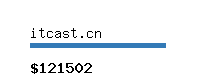 itcast.cn Website value calculator