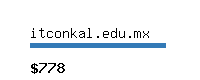 itconkal.edu.mx Website value calculator