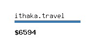 ithaka.travel Website value calculator