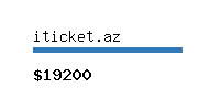 iticket.az Website value calculator