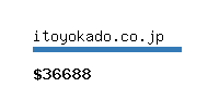 itoyokado.co.jp Website value calculator