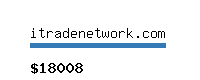 itradenetwork.com Website value calculator