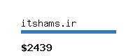 itshams.ir Website value calculator