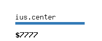 ius.center Website value calculator