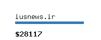 iusnews.ir Website value calculator