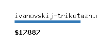 ivanovskij-trikotazh.ru Website value calculator