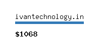 ivantechnology.in Website value calculator