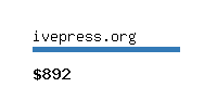 ivepress.org Website value calculator