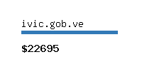 ivic.gob.ve Website value calculator