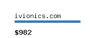 ivionics.com Website value calculator