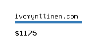 ivomynttinen.com Website value calculator