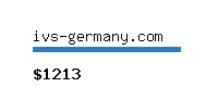 ivs-germany.com Website value calculator