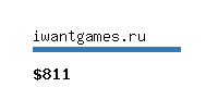 iwantgames.ru Website value calculator