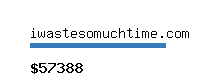 iwastesomuchtime.com Website value calculator