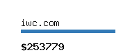 iwc.com Website value calculator