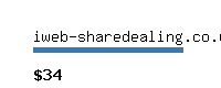 iweb-sharedealing.co.uk Website value calculator