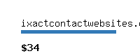 ixactcontactwebsites.com Website value calculator