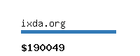 ixda.org Website value calculator