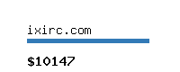 ixirc.com Website value calculator