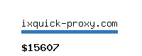 ixquick-proxy.com Website value calculator