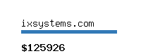 ixsystems.com Website value calculator