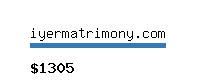 iyermatrimony.com Website value calculator