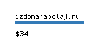 izdomarabotaj.ru Website value calculator