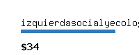 izquierdasocialyecologista.com Website value calculator