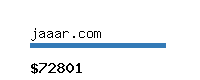 jaaar.com Website value calculator