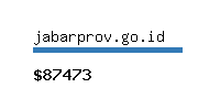 jabarprov.go.id Website value calculator