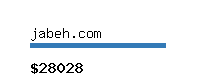 jabeh.com Website value calculator