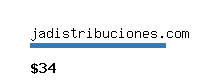 jadistribuciones.com Website value calculator
