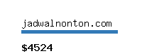 jadwalnonton.com Website value calculator