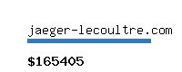 jaeger-lecoultre.com Website value calculator