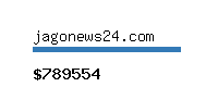 jagonews24.com Website value calculator