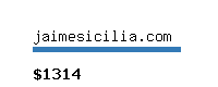 jaimesicilia.com Website value calculator