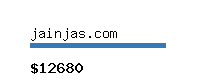 jainjas.com Website value calculator