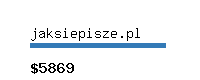 jaksiepisze.pl Website value calculator