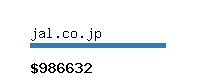jal.co.jp Website value calculator