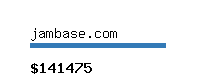 jambase.com Website value calculator